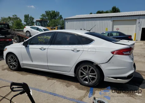 2017 Ford Fusion Se из США, поврежденный, VIN 3FA6P0H75HR406364